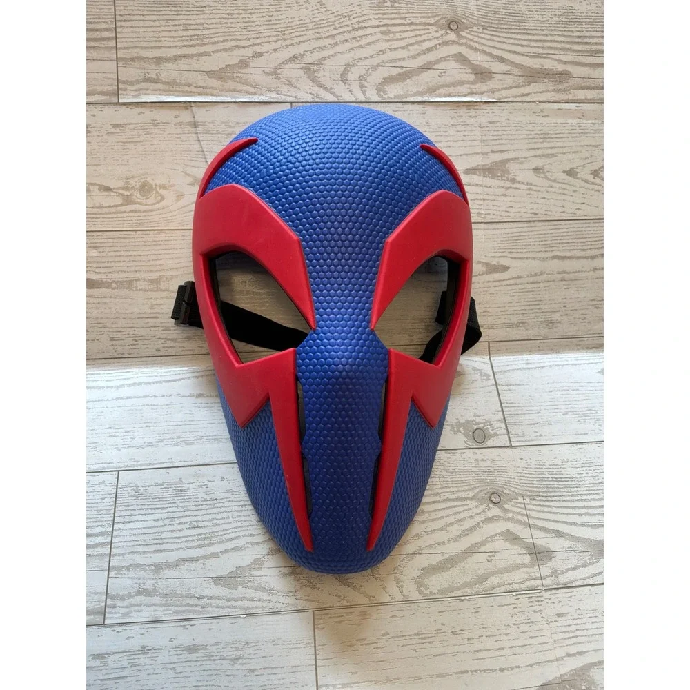 Spider-Man 2099 Inspired Mask Blue Red Halloween Costume Cosplay Unisex